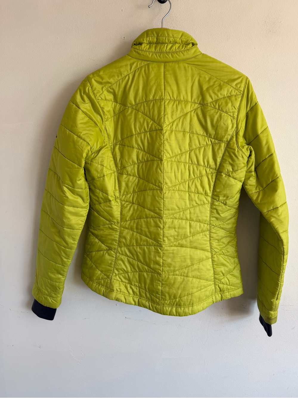 Columbia Lime Green Quilted Puffer Jacket - Picture 4 of 8